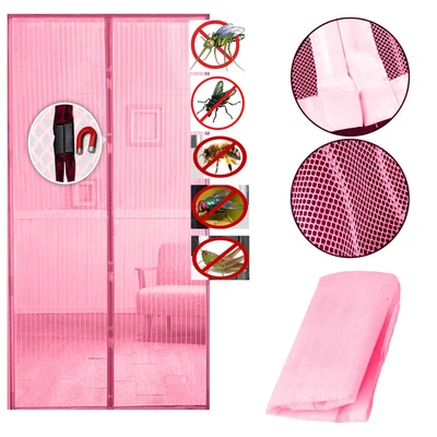 £5.75 • Buy Magic Magnetic Fastening Curtain Mosquito Fly Bug Insect Net Door Screen Mesh UK