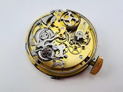 Antique Pocket Watch Movement 15 Minute Quarter Repeater Swiss Made • $46