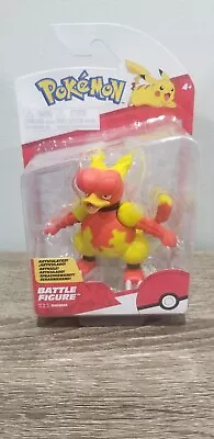 MAGMAR BATTLE FIGURE Jazwares Toys Pokemon Articulated Rare 2022 BRAND NEW • $17.95