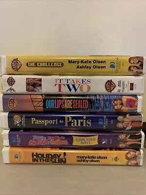 Mary-Kate And Ashley Olsen VHS Lot Of 6 Claimshell Movies • $18.04
