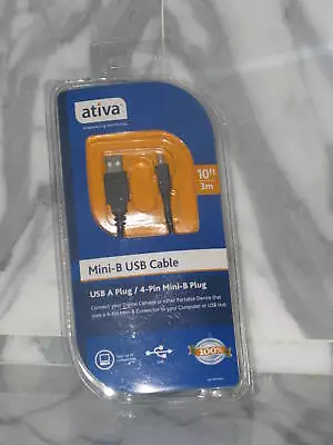 Ativa Usb A Plug/ 4-pin Mini-b Plug 10 Ft New • $9.19