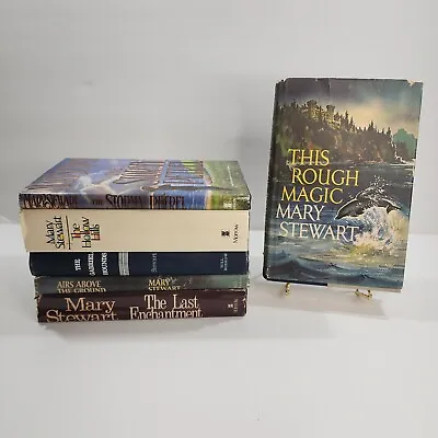 Mary Stewart Books Lot Of 6 Hardcover Vintage Gothic Romance Mystery Suspense • $23.98