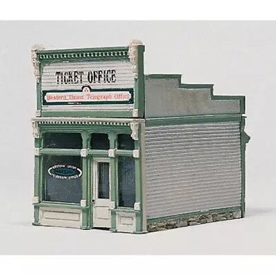 $21.67 • Buy Woodland Scenics D222 HO-Scale KIT Ticket Office / Old Western Union Telegraph