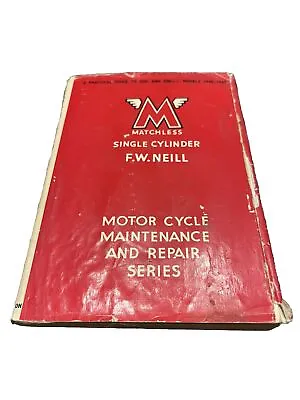 Matchless Singles Motor Cycles By Pearson  350/500 1945 - 1960 Soft W/DJ 5th Ed • $40