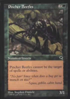 Pincher Beetles - Tempest: #244 Magic: The Gathering NM R12 • $1.39