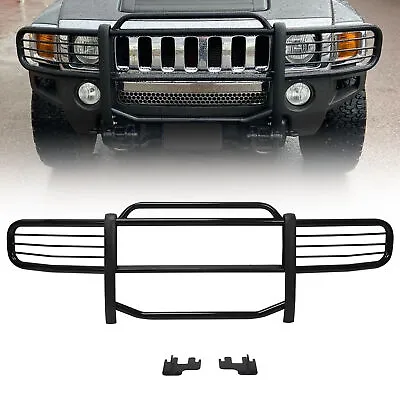 For 2006-2011 Hummer H3 Brush Grill Grille Guard In Black Brush Bumper • $185