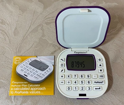 £12.99 • Buy Weight Watchers Pro Points Plan Calculator (2012 Version)