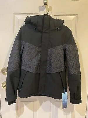 O’Neill Hyperdry Coral Snowboard Ski Jacket Women’s XL Black Out ~ 50% Off ~ NEW • $114.50