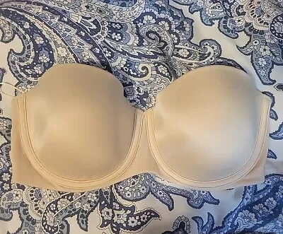 Maidenform Strapless Bra 34DD Pure Genius Underwire 07130 Straps Optional • $14.99