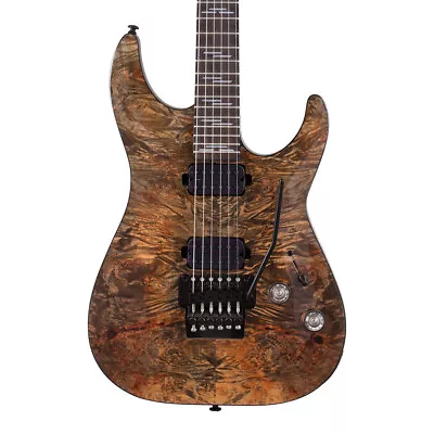 $549 • Buy Schecter Omen Elite-6 FR Electric Guitar With Floyd Rose, Charcoal
