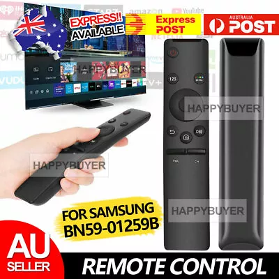 For Samsung TV Remote Control BN59-01292A BN59-01259E 4K UHD Smart For SAMSUNG • $9.95