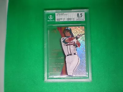 Chipper Jones 1998 E-X2001 #6 GRADED CARD • $19.99