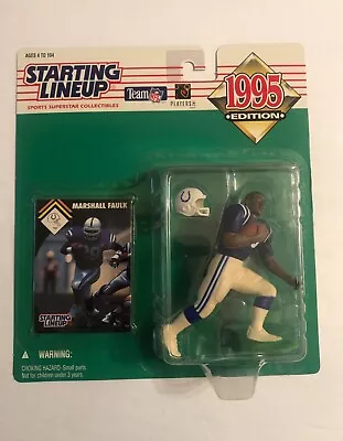 1995 NFL Starting Lineup Marhall Faulk Indianapolis Colts Action Figure • $12.30