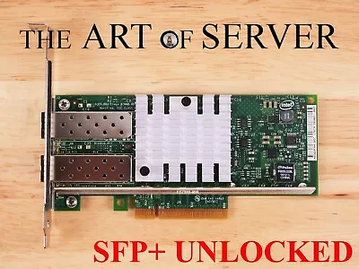 Intel X520-DA2 X520 10Gb SFP+ PCIe 2.0 X8 Network Adapter SFP+ Unlocked • $39.75