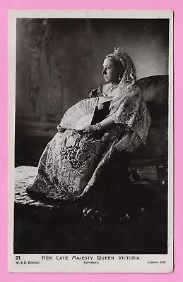 [4694] Royalty Downey Postcard Her Late Majesty Queen Victoria • £6.95