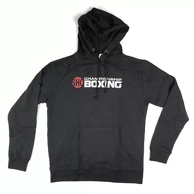 $11.95 • Buy Championship Boxing Hoodie Men Small Black Pull Over Sweatshirt Sweater Showtime