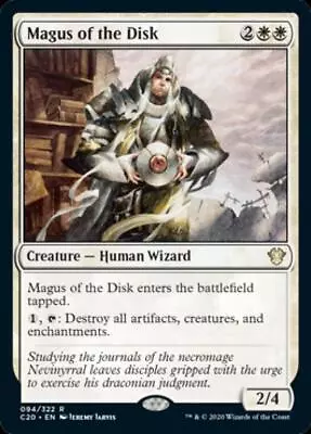 Magus Of The Disk - Near Mint English MTG Commander 2020 Ikoria • $1.90