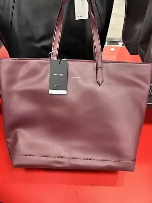 Matt & Nat Vegan Leather Work Tote Shoulder Bag • $110.99