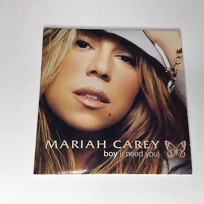 Mariah Carey Boy (i Need You Rare Promo Cd Single Europe Spain 2 Track Free Ship • $60