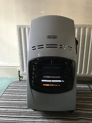 Delonghi Heater - Portable Calor Gas Fire - Silver - Blue Flame • £50