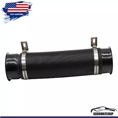 New 76mm 3inch Car Cold Air Intake Inlet Pipe Flexible Duct Tube Hose Kit Black • $20.02