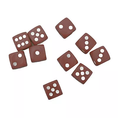 New 30PCS Dice Set 16MM Plastic 6 Sided Round Corners Dice Cubes For Table Game • $16.19