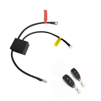 Wireless Remote Control Motorcycle Battery Disconnect Isolator Master Switch Kit • $27.59