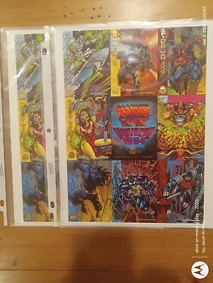 1994 Marvel Universe Series 5 Uncut Promo Card Sheets Standard And Perforated • $29.99