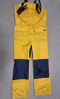 Compass Offshore Bib And Brace Waterproof Sailing Trousers Size M Sea Gear • £29.99