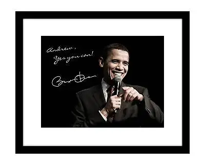 Personalized Barack Obama 8x10 Signed Photo Print Autographed YOUR Name Custom • $11.99