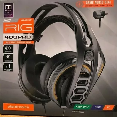 Plantronics RIG 400 Pro HC Wireless Gaming Headset GEAR UP PS4-PS5 • $62.99