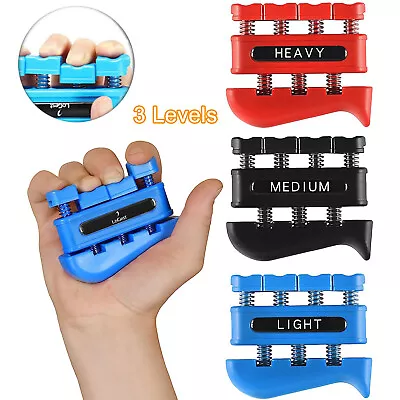 $18.99 • Buy 3x Finger Exerciser Forearm Hand Strengthener Hand Grip Workout Training Fitness