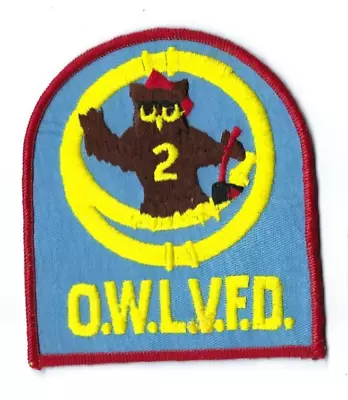 *HTF* O.W.L. Volunteer Fire Dept. - Woodbridge VA Virginia Station 2 Patch NEW • $6.99