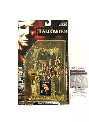 Halloween Signed Michael Myers Movie Maniacs Action Figure Nick Castle JSA 🔥 • $269.99