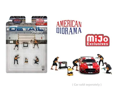  Detail Masters  6 Pc Diecast Figure Set For 1/64 Scale American Diorama 2401 • $17.99