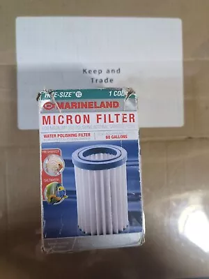 Marineland Micron Filter Magnum 200 Polishing Internal Canister  AQ-78399 #58 • $12.50