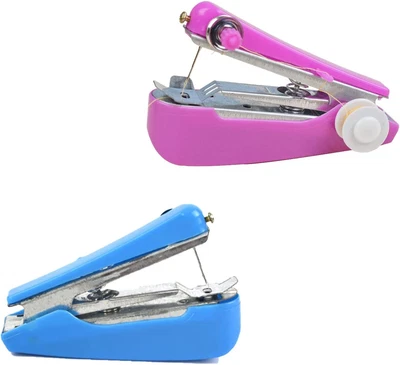 £8.23 • Buy Mini Sewing Machine Manual Handheld Sewing Machine Flexible Fast Stitch Machine