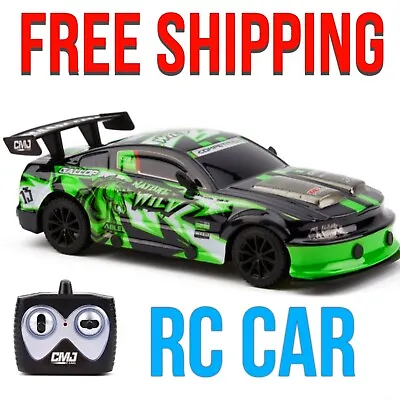 £12.99 • Buy RC Car Remote Control Car CMJ Toy Green 2.4ghz 1:24 Scale 8kph Fast Kids Toys