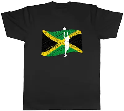 £8.95 • Buy Netball Jamaica Flag Mens Unisex T-Shirt Tee