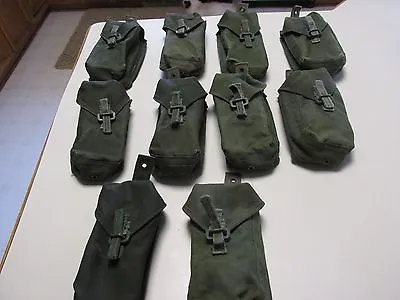  Canadian Army   7.62mm Surplus Ammo Pouch 20 Rnd.  (10 Pouches!!!) Cool!!! • $21