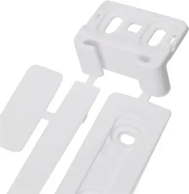Kitchen Door Plastic Mounting Bracket Fixing Kit Integrated Fridge & Freezers • £5.92