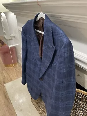 42r Suit Supply Prince Of Wales Checked Sport Coat  • $225