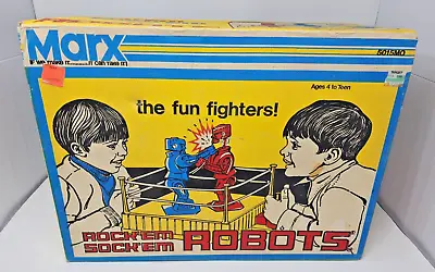 Factory Sealed Rock’em Sock’em Robots 5015MO Marx Vintage 1960s • $799.97