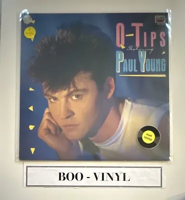 The Q Tips Featuring Paul Young - Lp Vinyl Record EX / VG+ Condition • $14.36