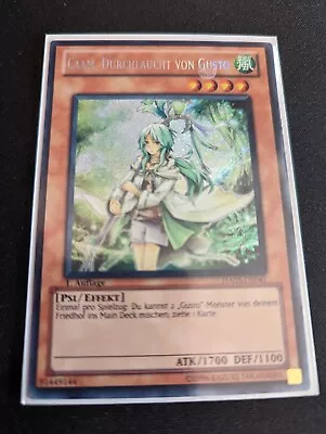 YuGiOh! Caam Serenity Of Gusto HA05-EN041 Secret Rare 1st Ed GERMAN LANGUAGE • $5.67