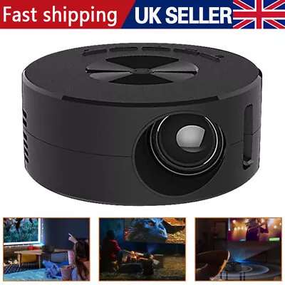 Mini Projector LED HD Home Cinema Portable Home Movie Projector 2024 • £19.99