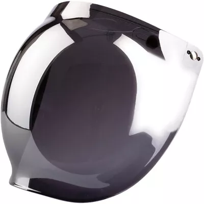 Z1R Universal Flip-Up 3-snap Bubble Shield For Open-Face Motorcycle Helmets • $29.46