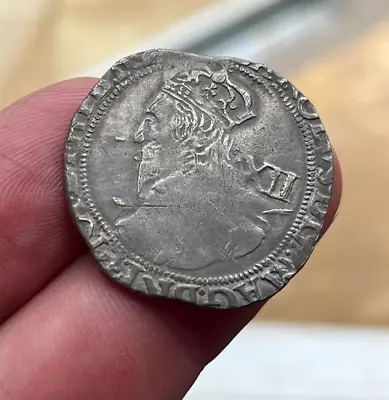 £75 • Buy Charles I Shilling Mint Mark (P) Hammered Coin, Detecting Find. #18
