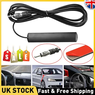 Car Interior Hidden Amplified Antenna Electronic Stereo AM/FM Radio Universal • £7.99