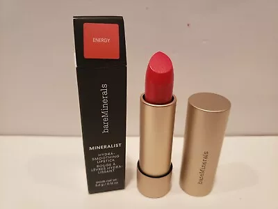 Bare Minerals ~ Mineralist ~ Hydra-Smoothing Lipstick ~ Energy ~ 0.12 Oz ~ NIB • $14.99